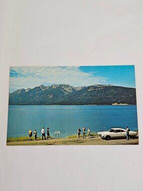 Jackson Lake Grand Teton National Park Wyoming Postcard
